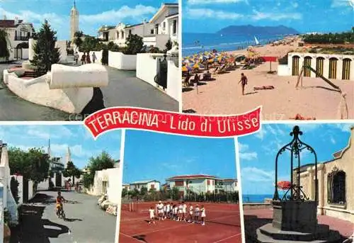 AK / Ansichtskarte  Terracina Lazio IT Lido di Ulisse Spiaggia Tennis