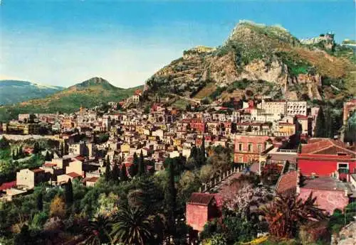 AK / Ansichtskarte  Taormina Sicilia IT Panorama