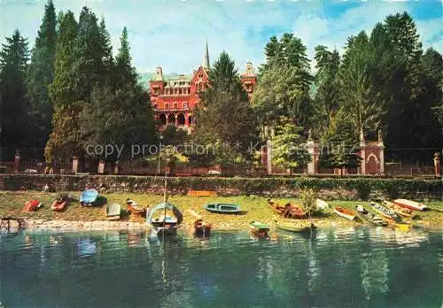 AK / Ansichtskarte  Baveno Lago Maggiore IT Villa Branca Ansich vom See aus