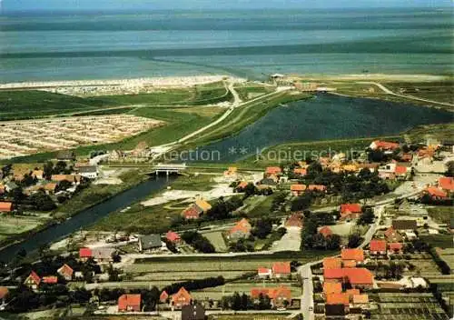 AK / Ansichtskarte  Dornumer Accumersiel Fliegeraufnahme
