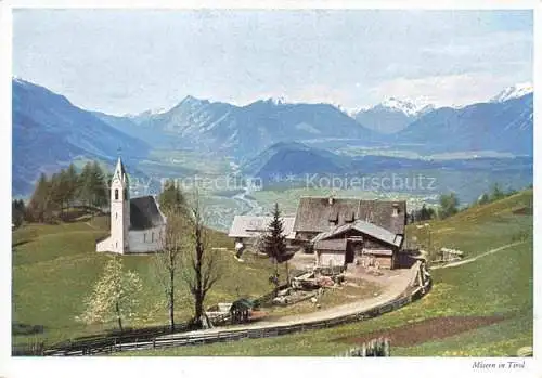 AK / Ansichtskarte  Moesern Telfs Tirol AT Panorama Kirche