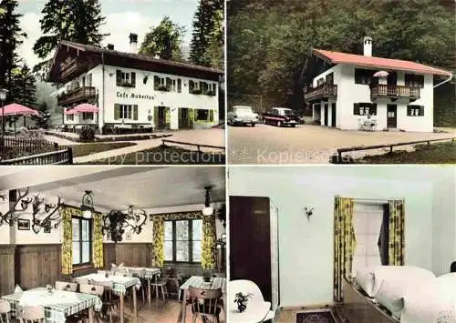 AK / Ansichtskarte  Glashuette Tegernsee Cafe Hubertus Gaststube Zimmer