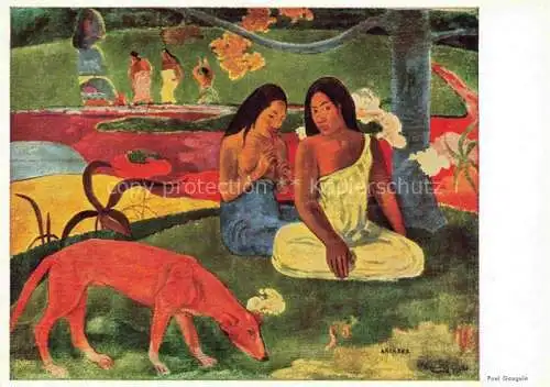 AK / Ansichtskarte  Gauguin Paul Kuenstlerkarte Arearea