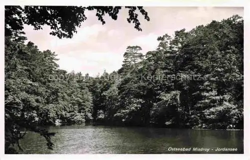 AK / Ansichtskarte  MISDROY Ostseebad Miedzyzdroje PL Jordansee