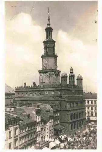 AK / Ansichtskarte  Posen  POZNAN PL Ratusz Rathaus