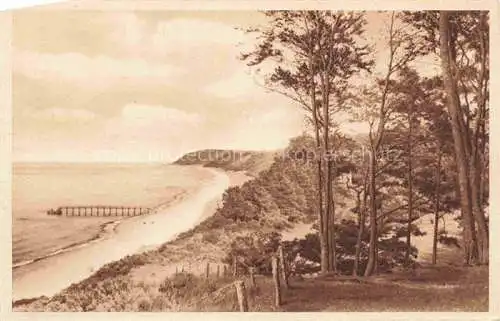 AK / Ansichtskarte  MISDROY Ostseebad Miedzyzdroje PL Kuestenpanorama Serie Das schoene Deutschland Bild 103 Ostseebad Misdroy Reichswinterhilfe-Lotterie 1934/35