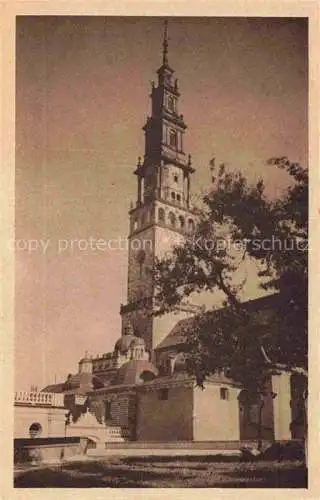 AK / Ansichtskarte  CZESTOCHOWA Tschenstochau PL Klasztor na Jasnej Górze Kloster