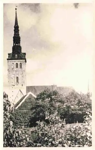 AK / Ansichtskarte  Reval TALLINN Estonia Blick zur Kirche