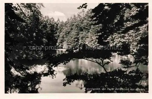 AK / Ansichtskarte  MISDROY Ostseebad Miedzyzdroje PL Partie am Jordansee