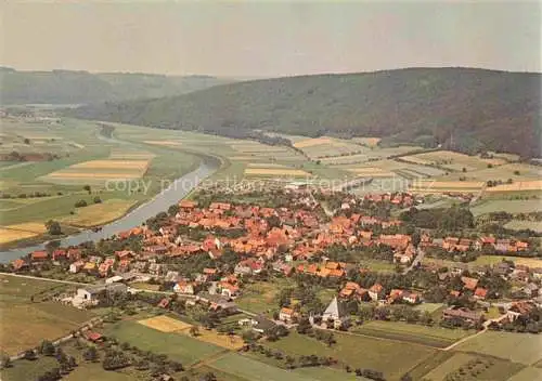 AK / Ansichtskarte  oedelsheim Oedelsheim Oberweser Hessen Fliegeraufnahme