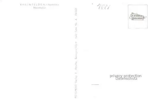 AK / Ansichtskarte  RHEINFELDEN AG Rheinhafen