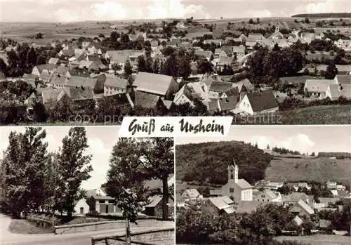 AK / Ansichtskarte  Ursheim Polsingen Weissenburg-Gunzenhausen Bayern Panorama Ortspartien