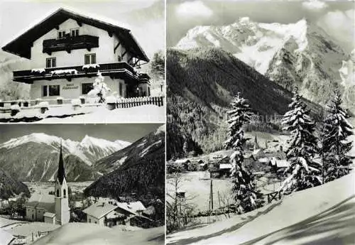AK / Ansichtskarte  Finkenberg  Zillertal Tirol AT Haus Edelweiss Kirche Panorama