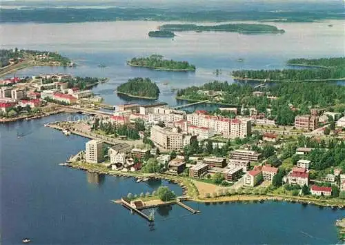 AK / Ansichtskarte  Savonlinna Soumi Nyslott Fliegeraufnahme