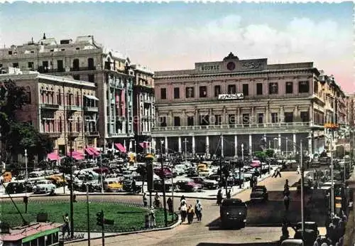 AK / Ansichtskarte  ALEXANDRIA  Alexandrie Egypt Midan El Tahrir and Stock Exchange