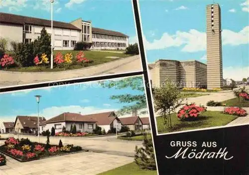 AK / Ansichtskarte  Moedrath Kerpen NRW Schule Siedlung Turm Park