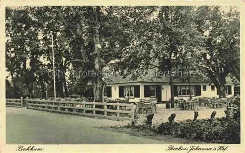 AK / Ansichtskarte  Bakkum Castricum Noord-Holland NL Theehuis Johannas Hof