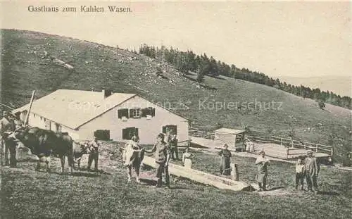 AK / Ansichtskarte  Kahler Wasen 68 Haut-Rhin Gasthaus zum Kahlen Wasen