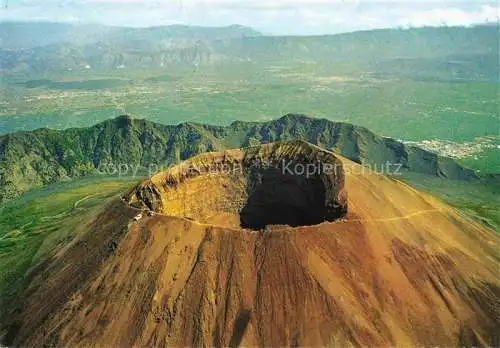 AK / Ansichtskarte  Vesuvio Vulkan Vulcano Volcano Napoli Campania IT Gegenwaertiger Krater Napoli