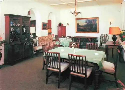 AK / Ansichtskarte  Gluecksburg  Ostseebad Central-Café Gastraum