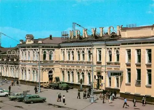 AK / Ansichtskarte  Irkutsk Irkoutsk RU Bahnhof