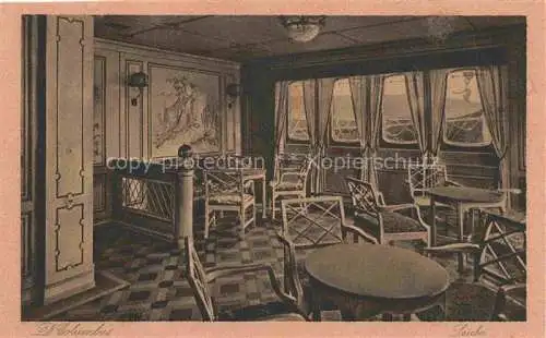 AK / Ansichtskarte  Dampfer Oceanliner Columbus Nordd Lloyd Bremen Laube