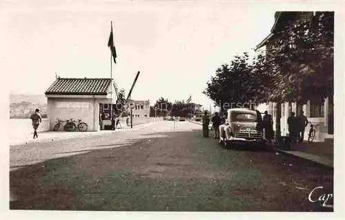 AK / Ansichtskarte  Grenze Douane Zoll Frontiere Border-- Hendaye France Espagne