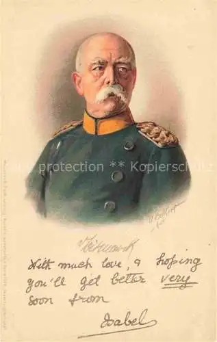 AK / Ansichtskarte  BISMARCK  Otto von Politik 