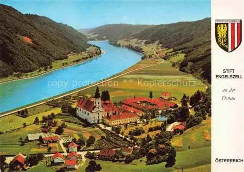 AK / Ansichtskarte  Engelhartszell Donau Oberoesterreich AT Abtei Stift Engelszell Trappistenkloster