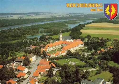 AK / Ansichtskarte  Reichersberg Inn Oberoesterreich AT Augustiner Chorherrenstift Erholungsort im Innviertel