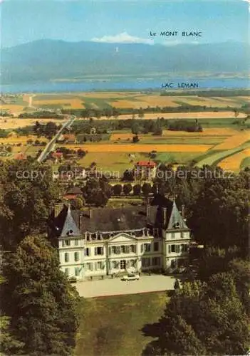 AK / Ansichtskarte  Divonne-les-Bains 01 Ain Château Lac Léman et le Mont Blanc