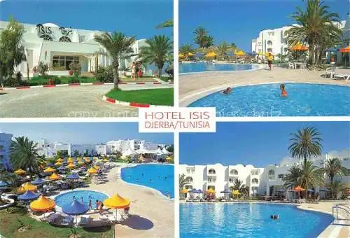 AK / Ansichtskarte  Djerba Jerba Tunesie Hotel Isis Swimming Pool