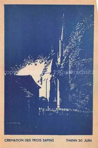 AK / Ansichtskarte  Thann  68 Haut-Rhin Kirche