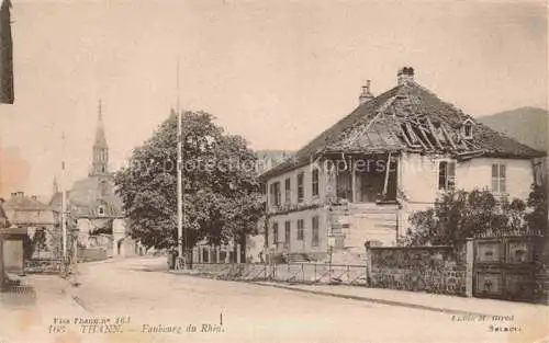 AK / Ansichtskarte  Thann  68 Haut-Rhin Faubourg du Rhin