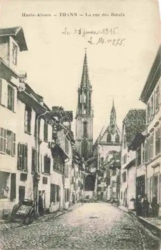 AK / Ansichtskarte  Thann  68 Haut-Rhin La rue des Boeufs