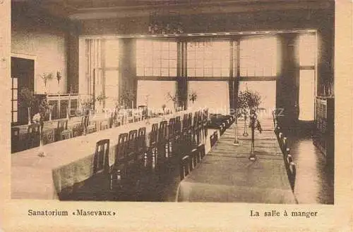 AK / Ansichtskarte  Masevaux Masmuenster 68 Haut-Rhin La salle a manger Sanatorium Masevaux