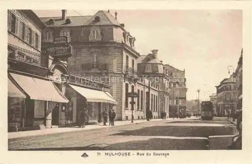 AK / Ansichtskarte  MULHOUSE Muehlhausen 68 Alsace Rue du Sauvage