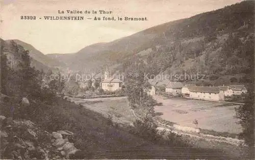 AK / Ansichtskarte  Wildenstein La Bresse 68 Haut-Rhin La Vallee de la Thur Au fond le Bramont