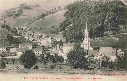 AK / Ansichtskarte  Le Bonhomme Haut Rhin Elsass Le Village Vue generale