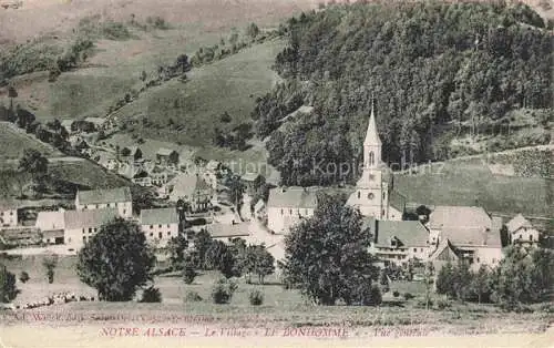 AK / Ansichtskarte  Le Bonhomme Haut Rhin Elsass Le Village Vue generale