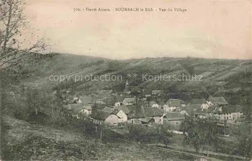 AK / Ansichtskarte  Bourbach-le-Bas Thann 68 Haut-Rhin Vue du Village