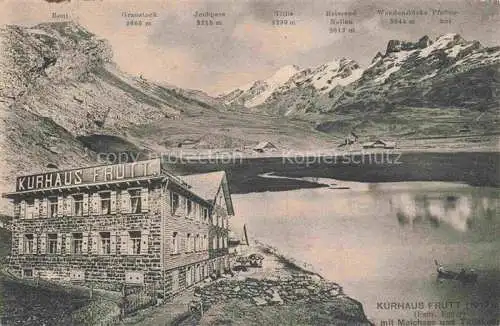 AK / Ansichtskarte  Frutt Melchsee-Frutt OW Kurhaus Frutt mit Melchsee und Titliskette