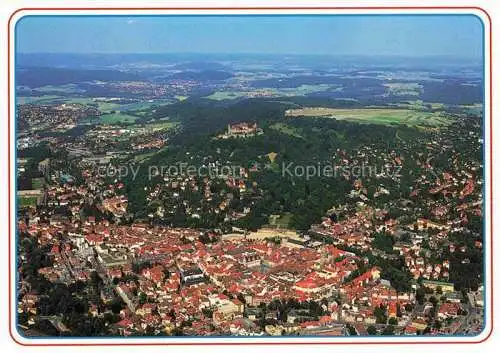 AK / Ansichtskarte  Coburg Bayern Fliegeraufnahme