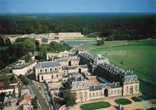 AK / Ansichtskarte  Chantilly 60 Oise Musée vivant du cheval vue aérienne