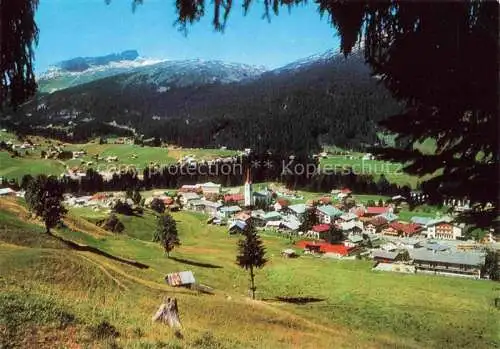 AK / Ansichtskarte  Riezlern Kleinwalsertal Vorarlberg Panorama Blick gegen Hoch Ifen