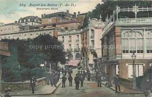 AK / Ansichtskarte  Royat-les-Bains 63 Puy-de-Dome Boulevard Bazin