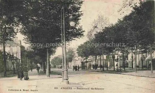 AK / Ansichtskarte  ANGERS 49 Maine-et-Loire Boulevard de Saumur