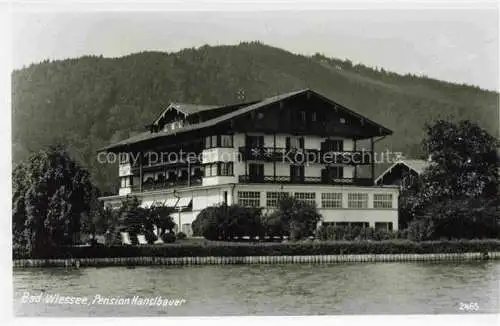 AK / Ansichtskarte  BAD WIEssEE Tegernsee Pension Hanslbauer