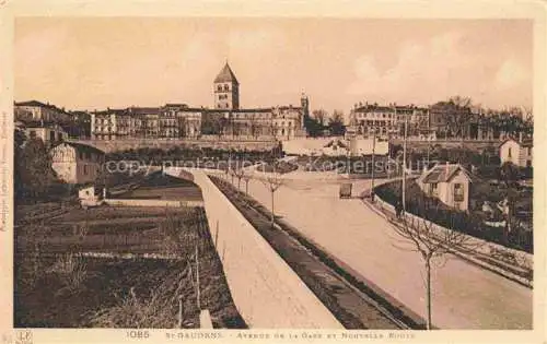 AK / Ansichtskarte  St-Gaudens Saint-Gaudens 31 Haute-Garonne Avenue de la Gare et Nouvelle Route
