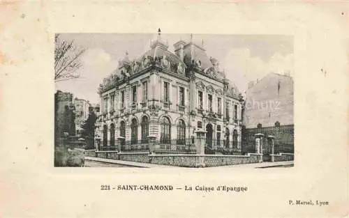 AK / Ansichtskarte  Saint-Chamond-sur-le-Gier 42 Loire La Caisse d'Epargne